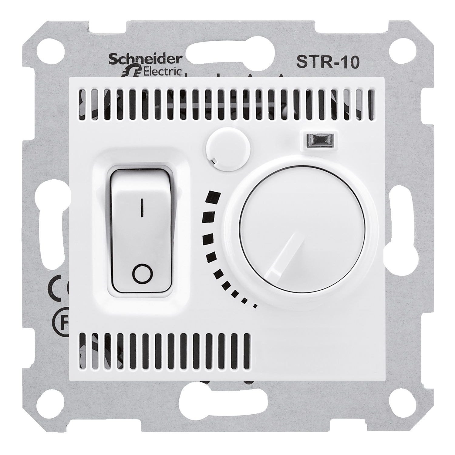 Терморегулятор Schneider Electric Sedna STR-10 белый (SDN6000121)