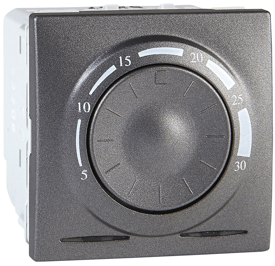 Терморегулятор Schneider Electric Unica 10А графит (MGU3.501.12) в интернет-магазине, главное фото