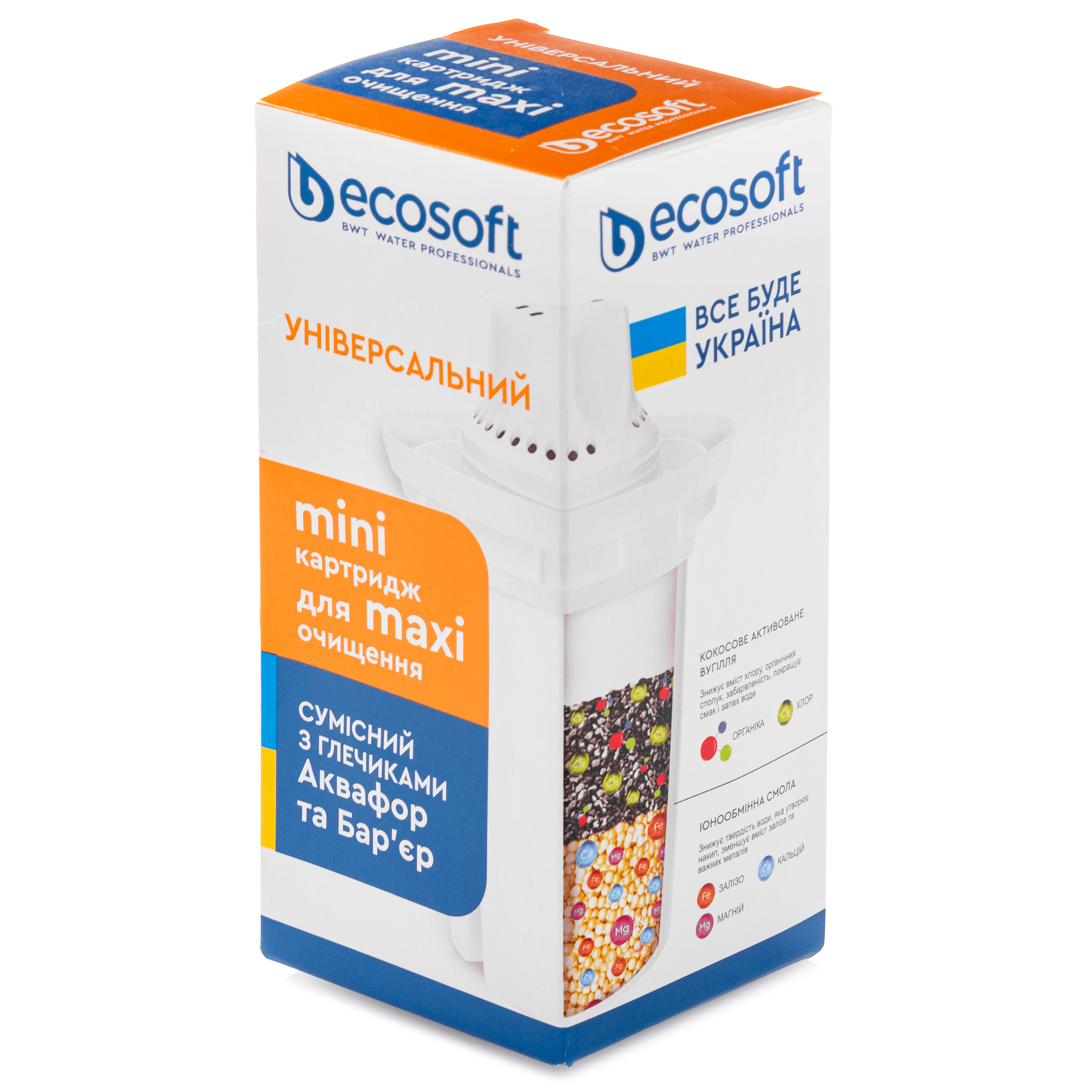 Купить картридж для фильтра Ecosoft CRVKABNECO (универсальный) в Ужгороде