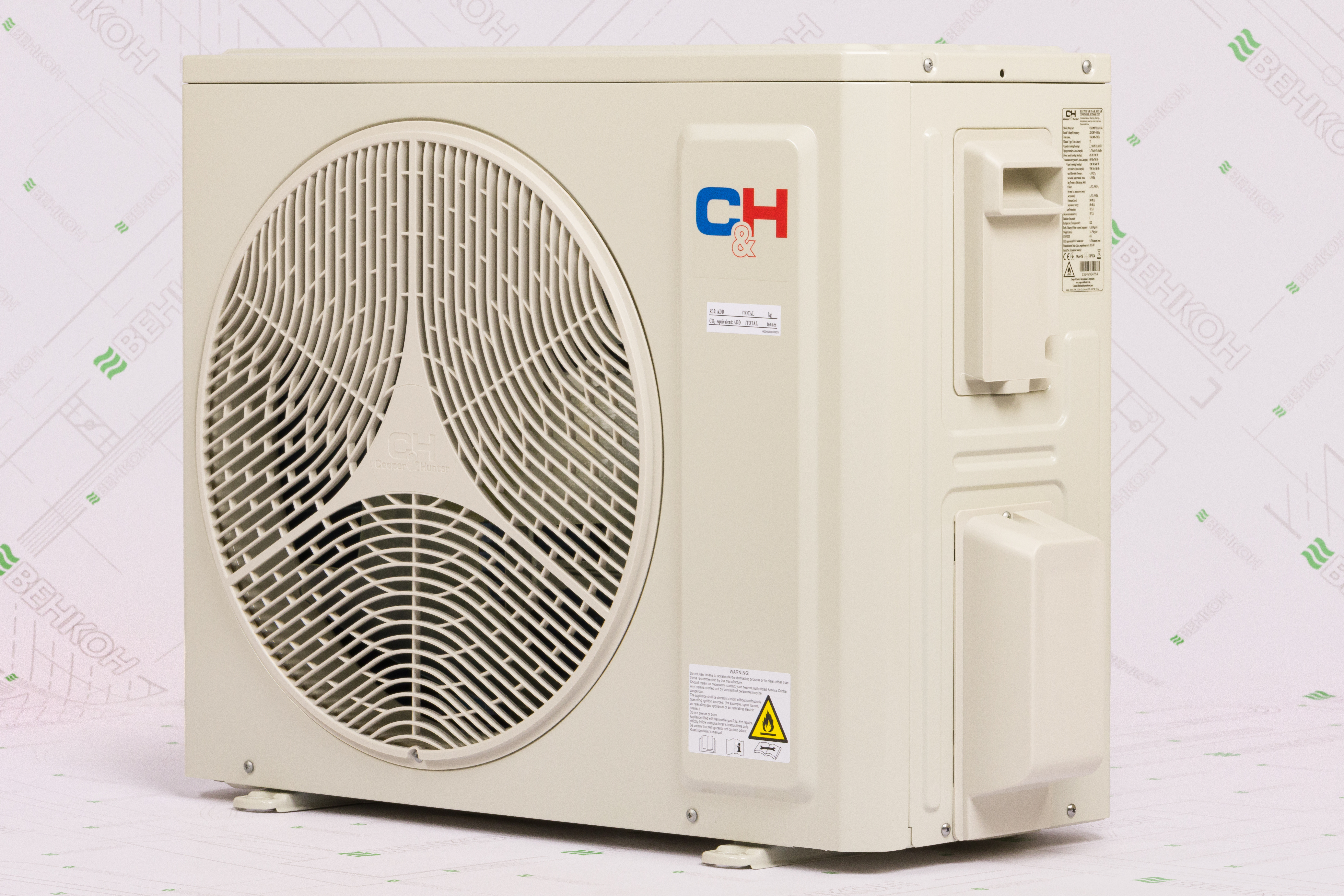 огляд товару Кондиціонер спліт-система Cooper&Hunter Arctic Inverter NG (Gen VI) CH-S12FTXLA2-NG - фотографія 12