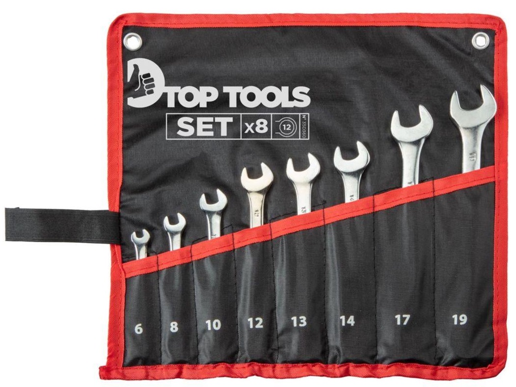 Инструкция набор ключей Top Tools 35D360