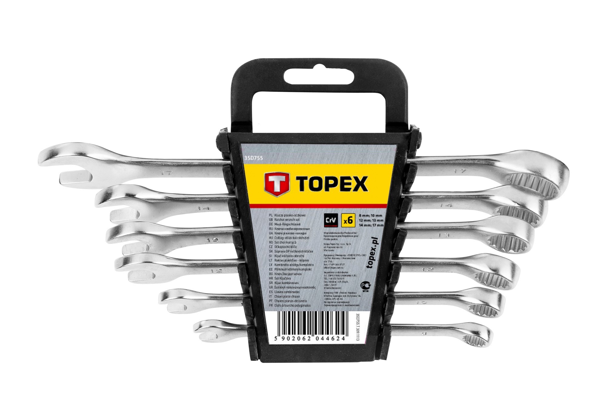 Набір ключів Topex 35D755