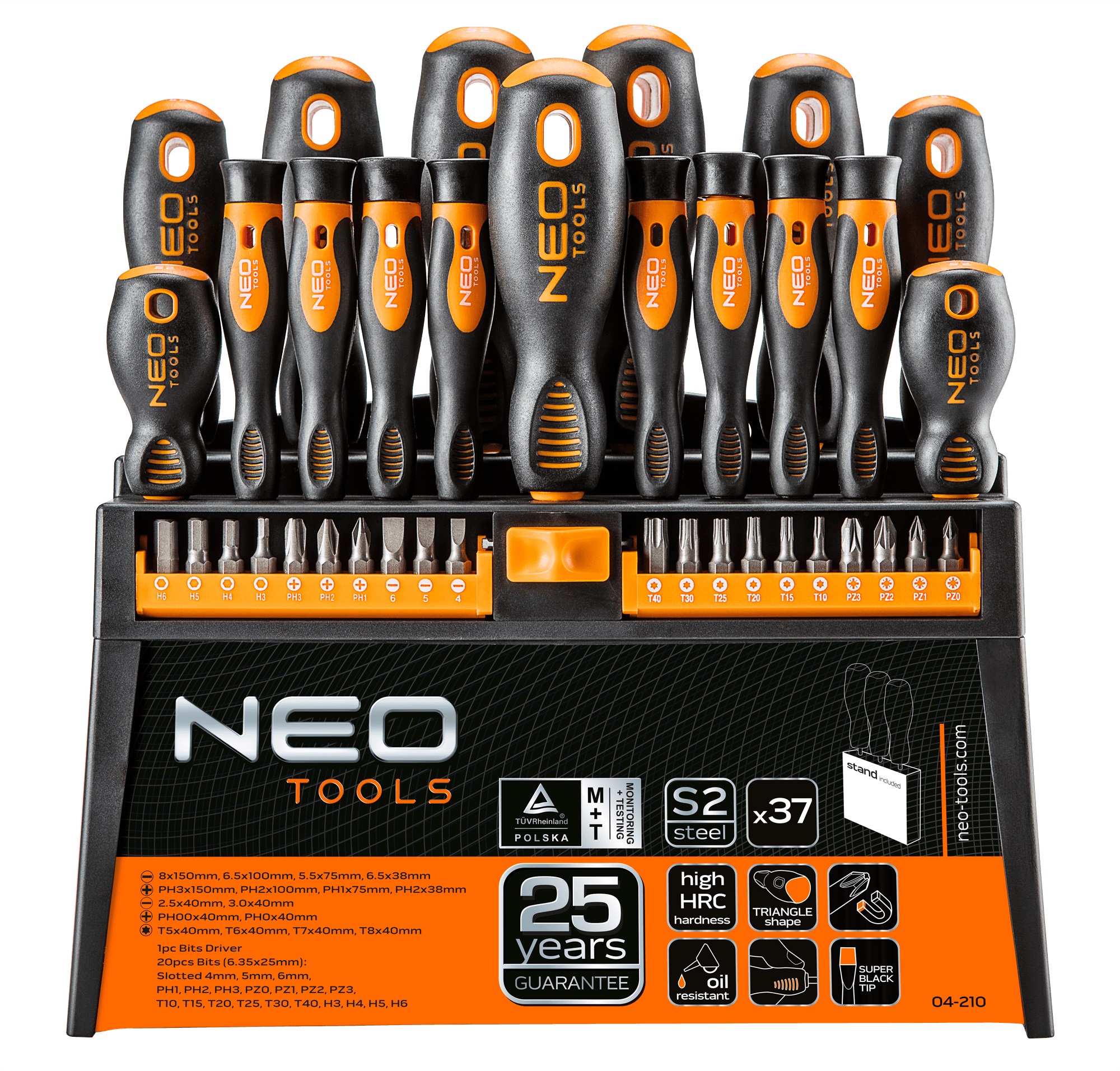 Набір викруток Neo Tools 04-210