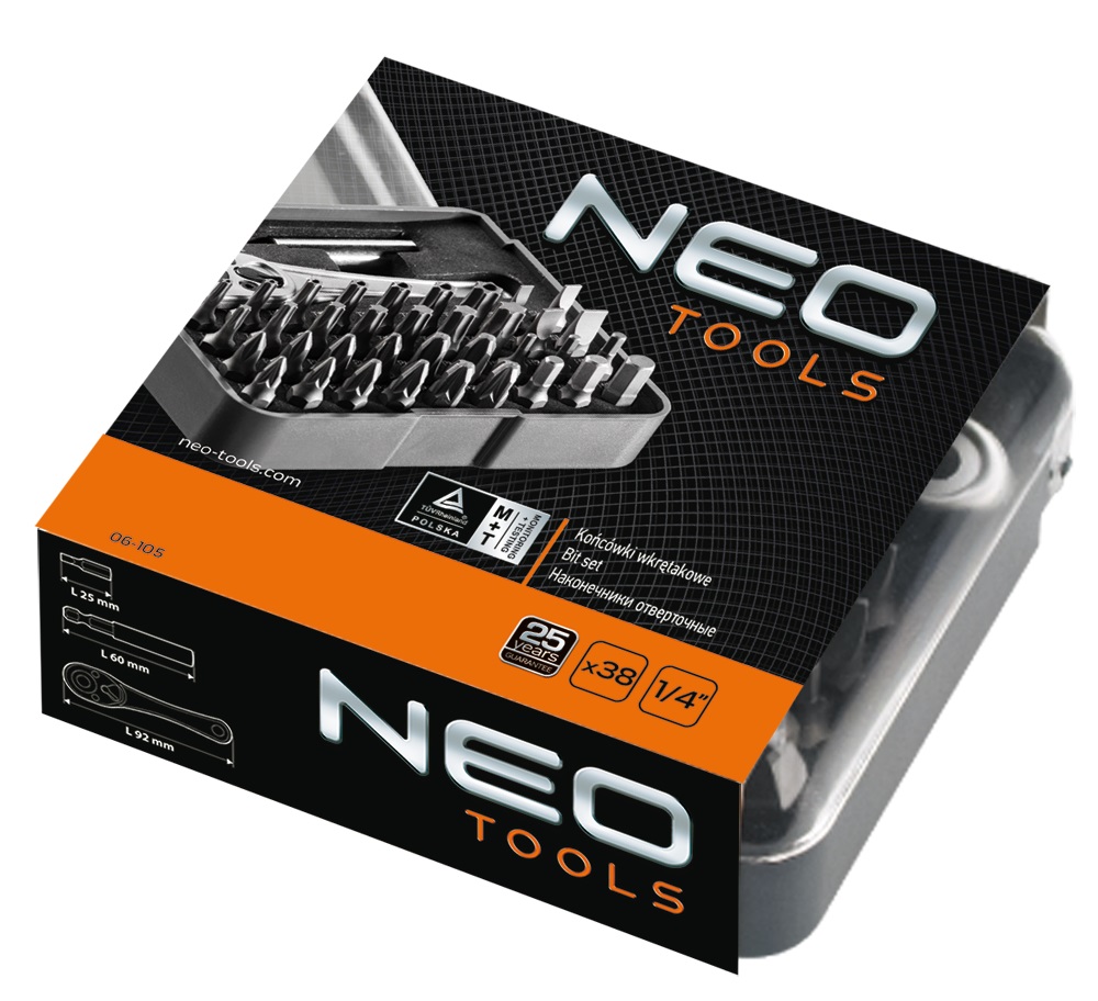 Викруткова насадка (біта) Neo Tools 06-105 ціна 920 грн - фотографія 2