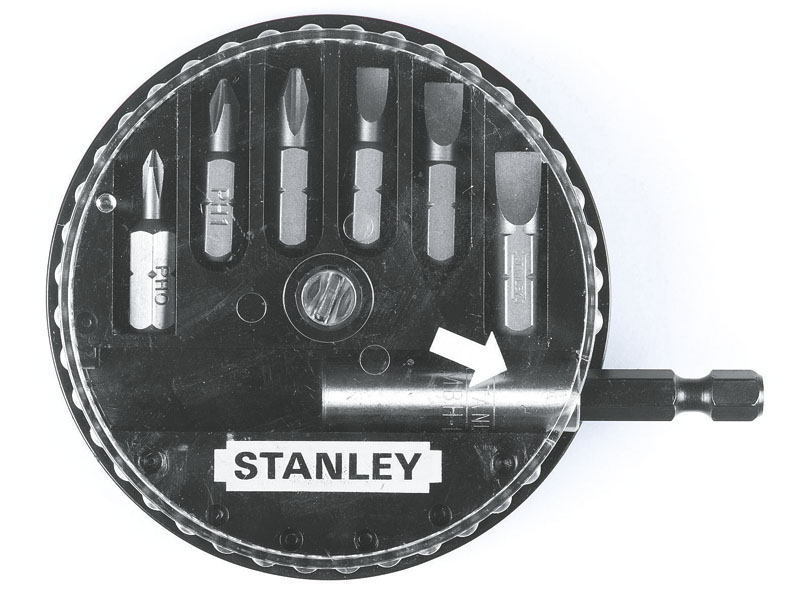 Викруткова насадка (біта) Stanley 7 предметів (1-68-735)