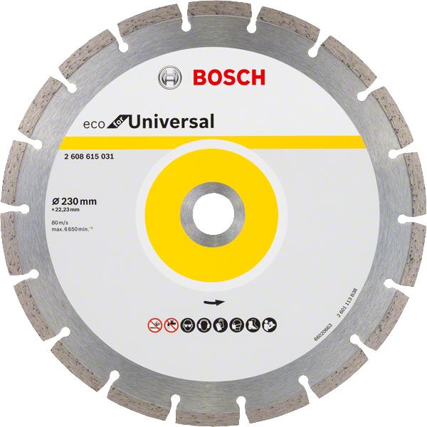 Круг отрезной Bosch ECO Universal 230-22,23 в интернет-магазине, главное фото