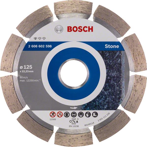 Круг відрізний Bosch Standard for Stone 125-22,23