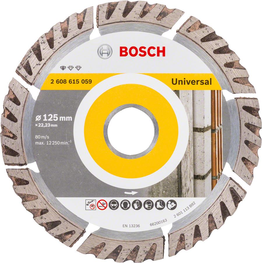 Круг відрізний Bosch Stf Universal 125-22.23