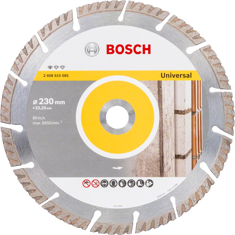 Отрезной диск 230 мм Bosch Stf Universal 230-22.23
