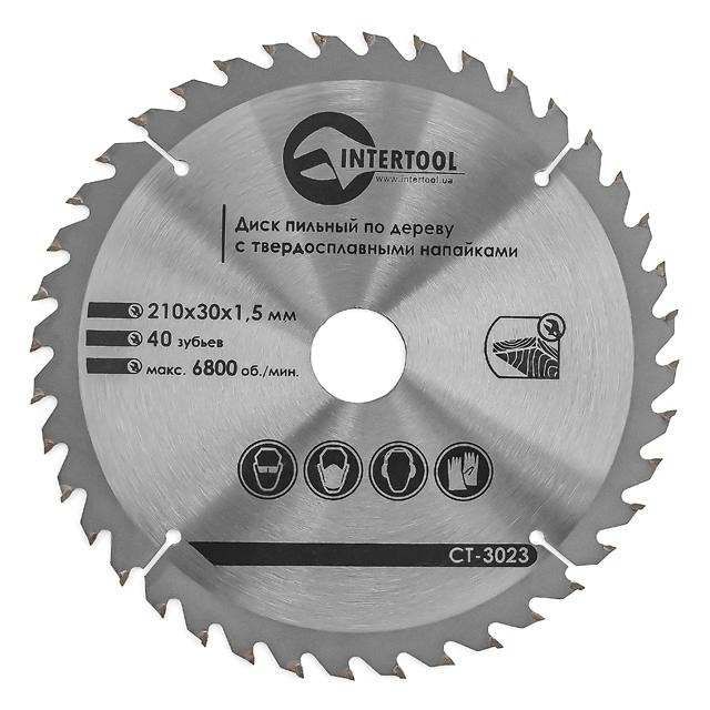 Инструкция диск пильный Intertool CT-3023