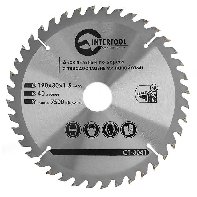 Відгуки диск пильний Intertool CT-3041