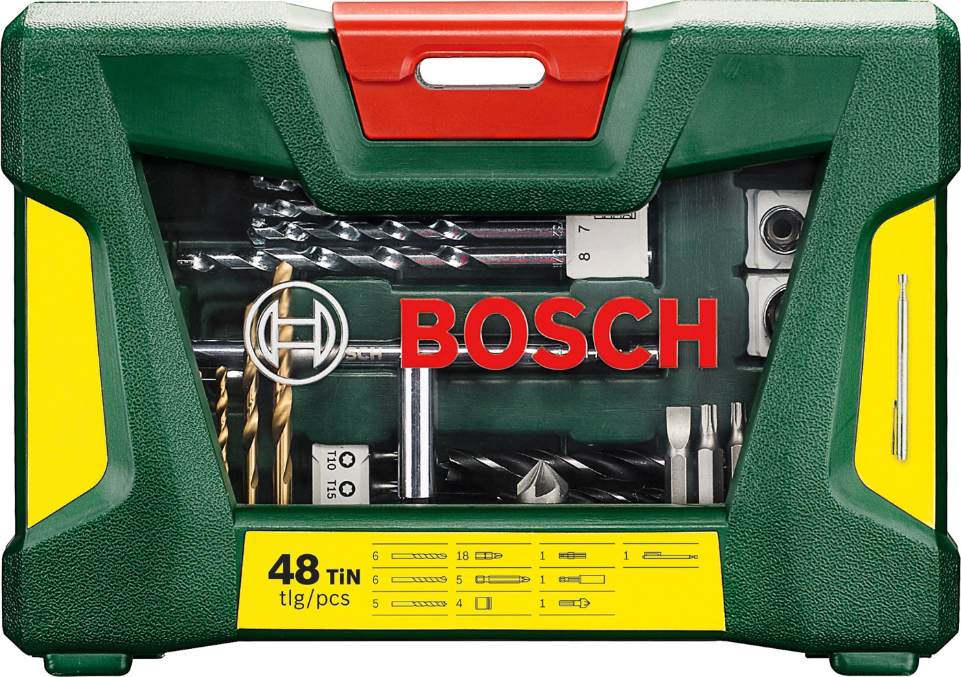 Набір свердел Bosch V-Line-48