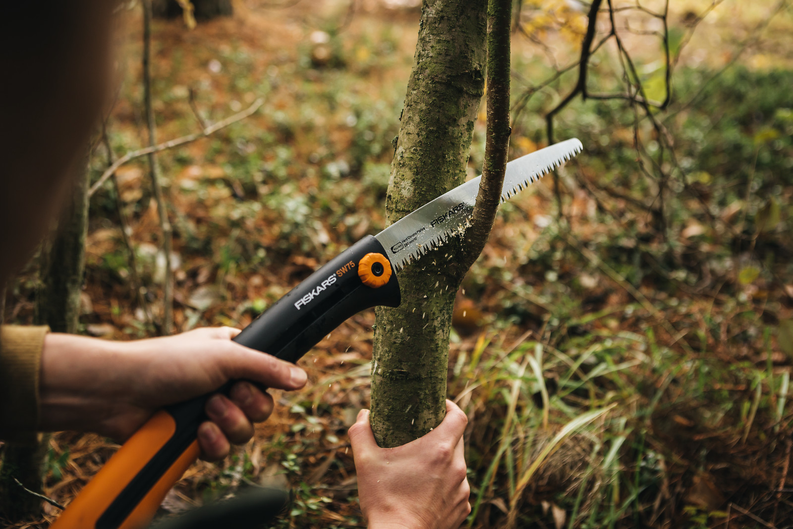 Ножовка по дереву Fiskars Xtract L SW75 (1000614) цена 2099 грн - фотография 2