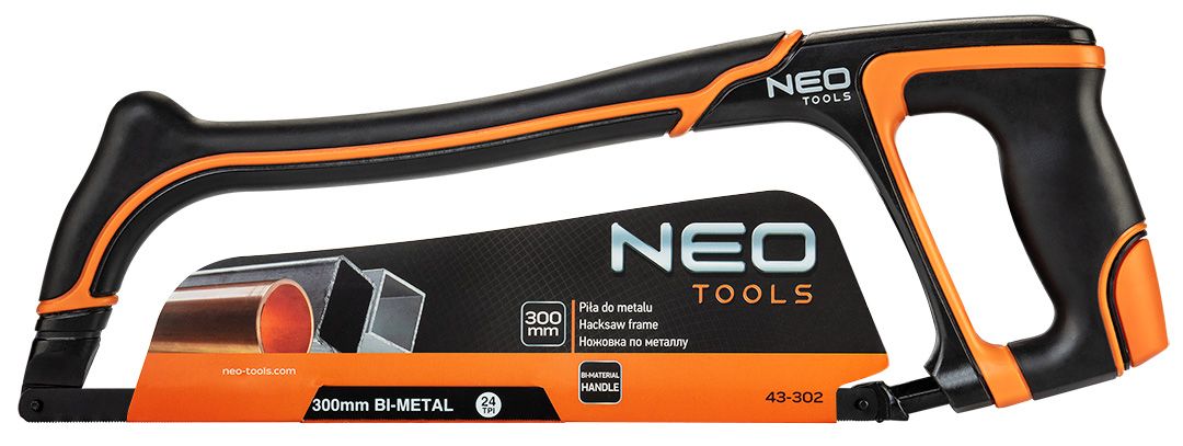 Ножовка по металлу Neo Tools 43-302 300 мм (43-302) цена 733.00 грн - фотография 2