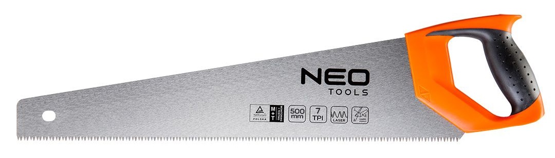 Ножовка по дереву Neo Tools 500 мм, 7TPI (41-041)