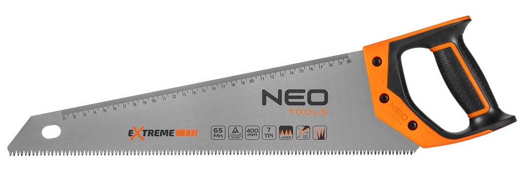 Інструкція ножівка по дереву Neo Tools Extreme, 400 мм, 11TPI (41-161)