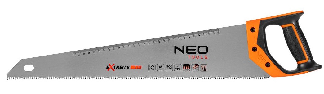 Ножівка по дереву Neo Tools Extreme, 500 мм, 7TPI (41-141) в інтернет-магазині, головне фото