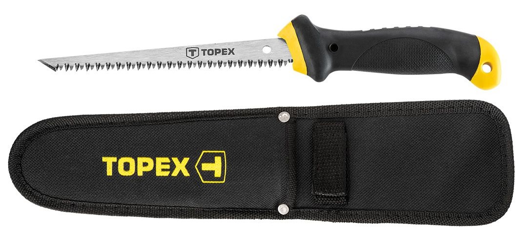 Інструкція ножівка по гіпсокартону Topex 10A717P 150 мм, 8TPI (10A717P)