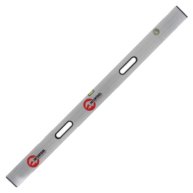 Правило-уровень 150 см, 2 капсулы, вертикальный и горизонтальный с ручками Intertool MT-2115 в интернет-магазине, главное фото