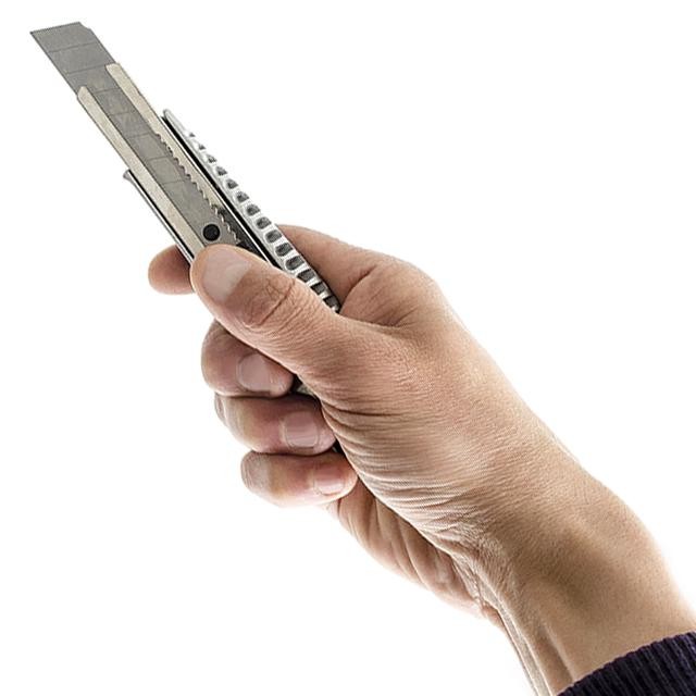 Нож сегментный 18мм Intertool HT-0504 цена 104 грн - фотография 2