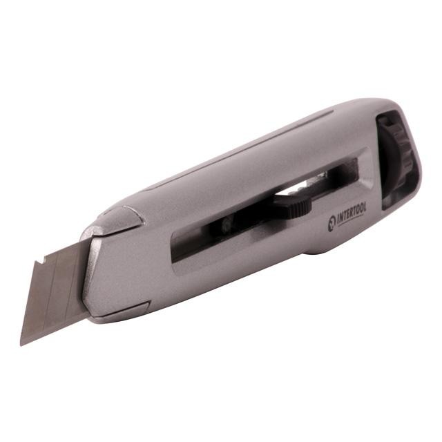 Нож сегментный 18мм Intertool HT-0512 цена 109 грн - фотография 2