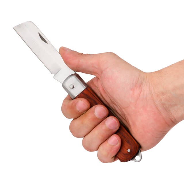 Нож электричество складной прямой Intertool HT-0560 цена 145 грн - фотография 2