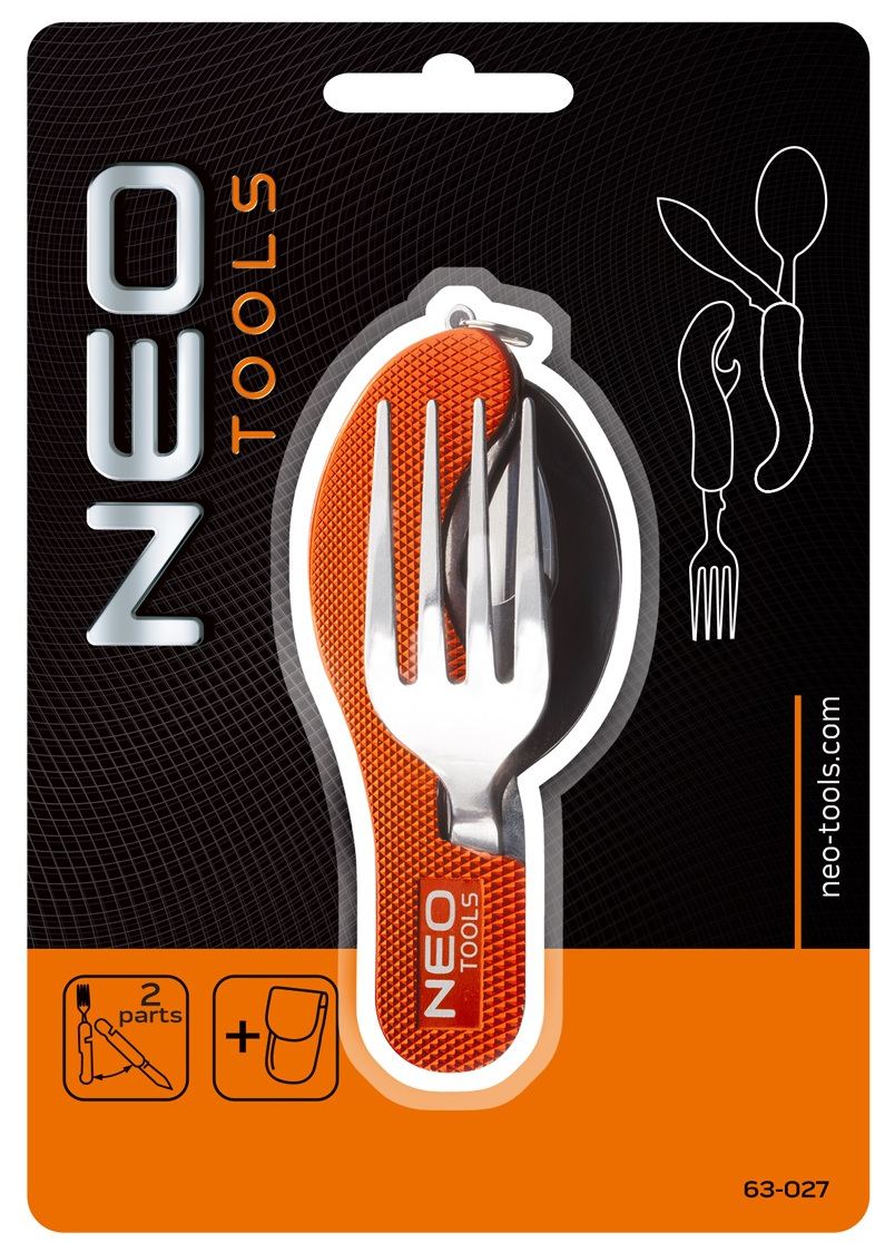 Ніж складаний Neo Tools 63-027 ціна 491.00 грн - фотографія 2
