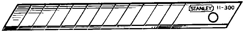 Лезо сегментне Stanley 1-11-300 ціна 0 грн - фотографія 2