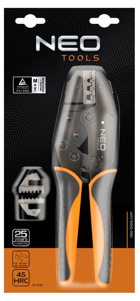 Клещи для опрессовки Neo Tools 01-506 цена 2992.00 грн - фотография 2