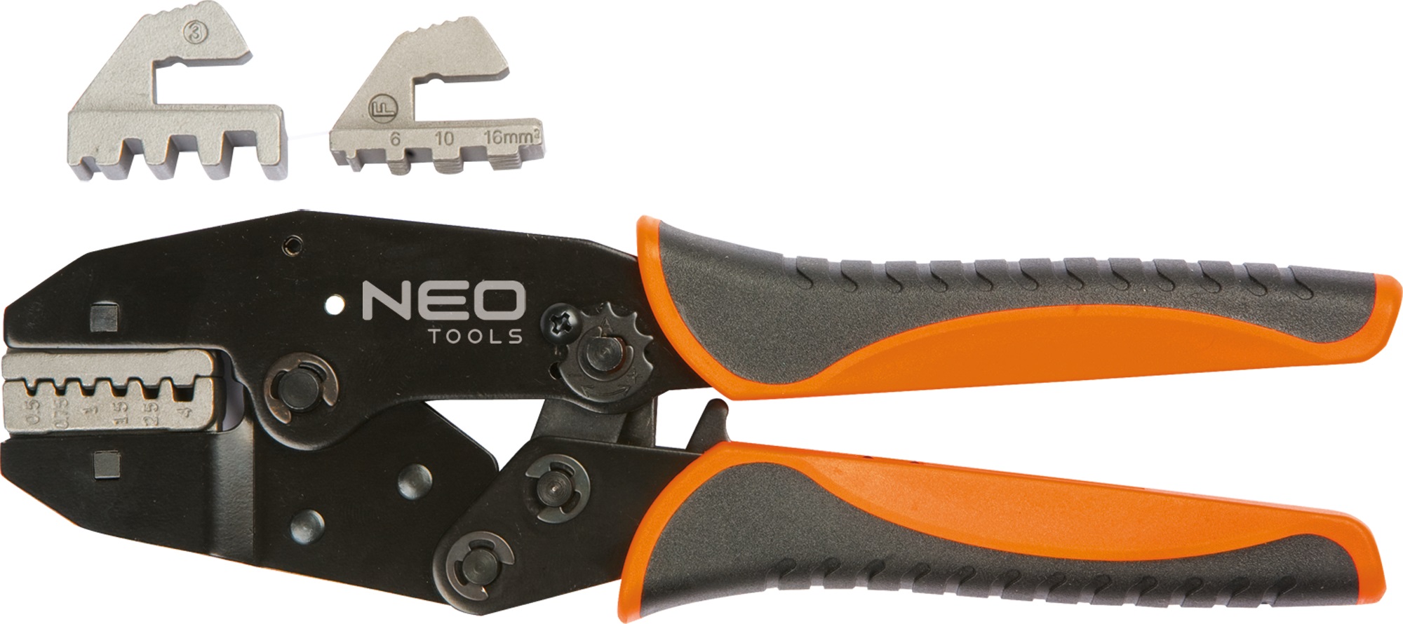 Характеристики кліщі для опресування Neo Tools 01-506