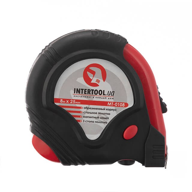 Рулетка Intertool MT-0108 ціна 124 грн - фотографія 2