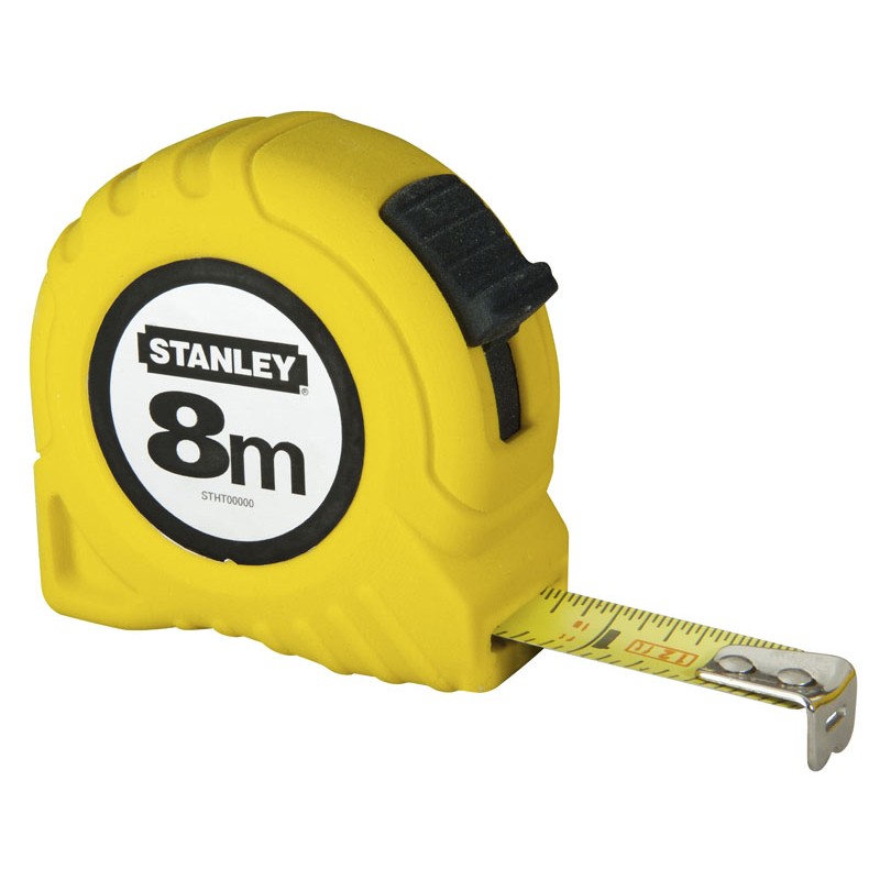 Характеристики рулетка Stanley 8м х 25мм 0-30-457