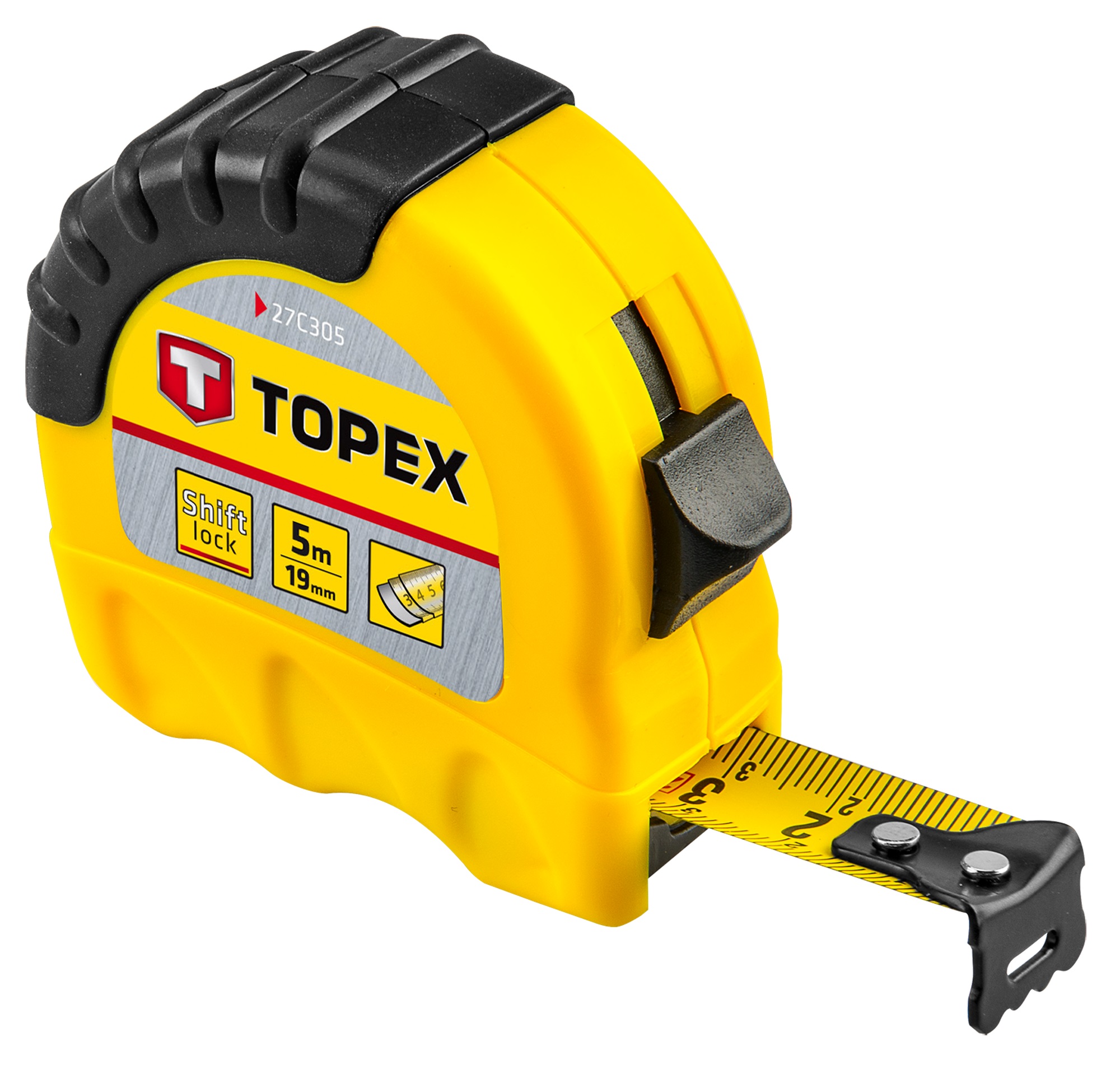 Характеристики рулетка Topex 27C305