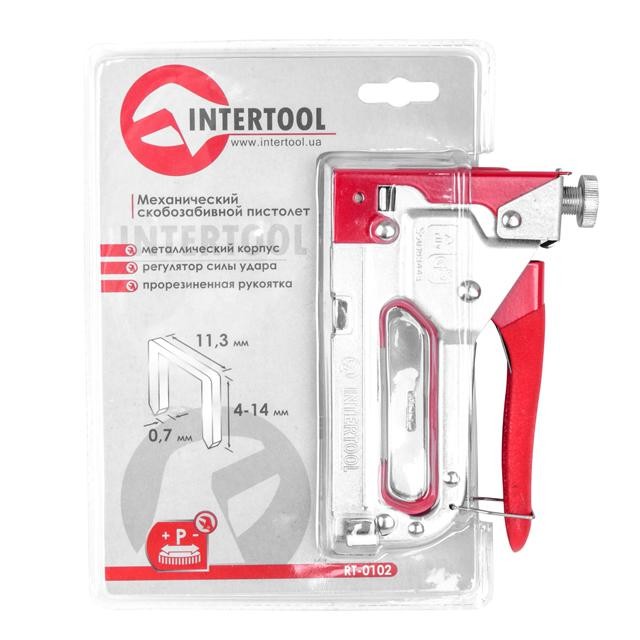 Степлер строительный Intertool RT-0102 цена 311 грн - фотография 2