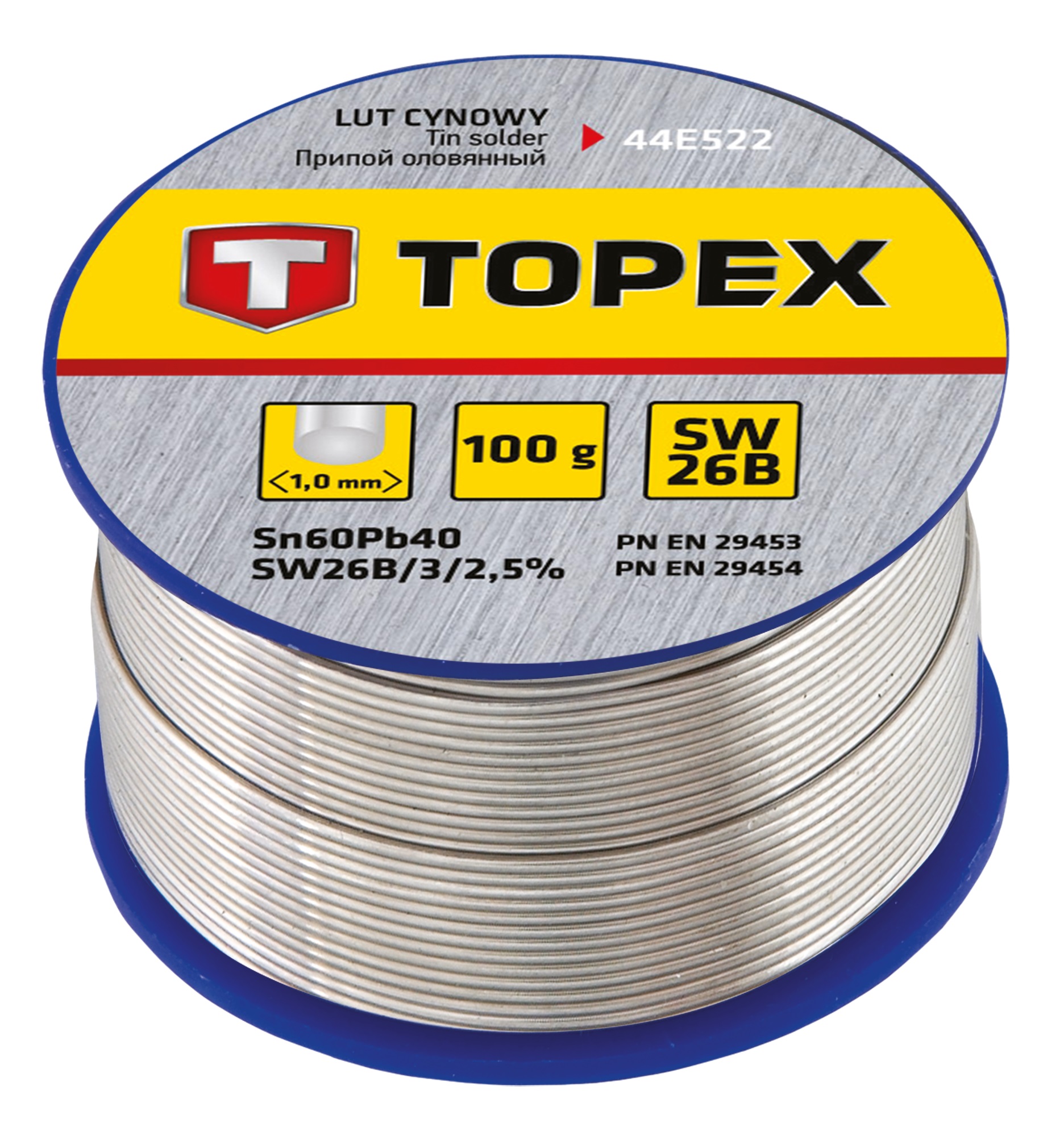 Припой для пайки Topex 44E522 в интернет-магазине, главное фото