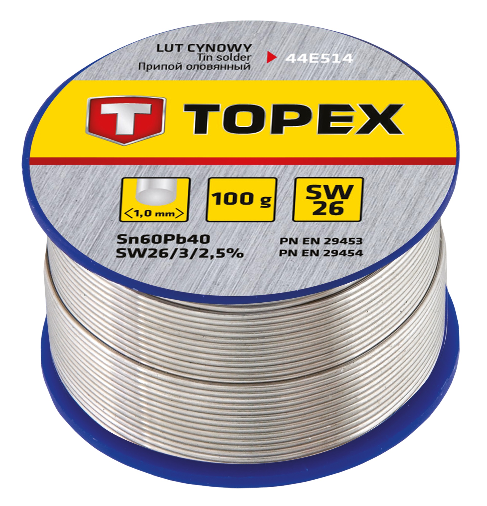 Припой для пайки Topex 44E514 в интернет-магазине, главное фото