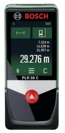 Лазерний далекомір Bosch PLR 50 C ціна 6379.00 грн - фотографія 2