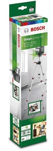 Лазерный нивелир Bosch Quigo Green+штатив цена 2399.00 грн - фотография 2