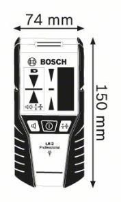 Лазерний приймач Bosch LR 2 ціна 5869.00 грн - фотографія 2