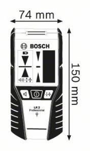 Лазерний приймач Bosch LR 2 ціна 6168 грн - фотографія 2