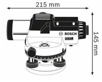 Оптичний нівелір Bosch GOL 20D відгуки - зображення 5