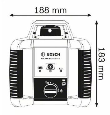 Лазерний нівелір Bosch GRL 400 H SET огляд - фото 8