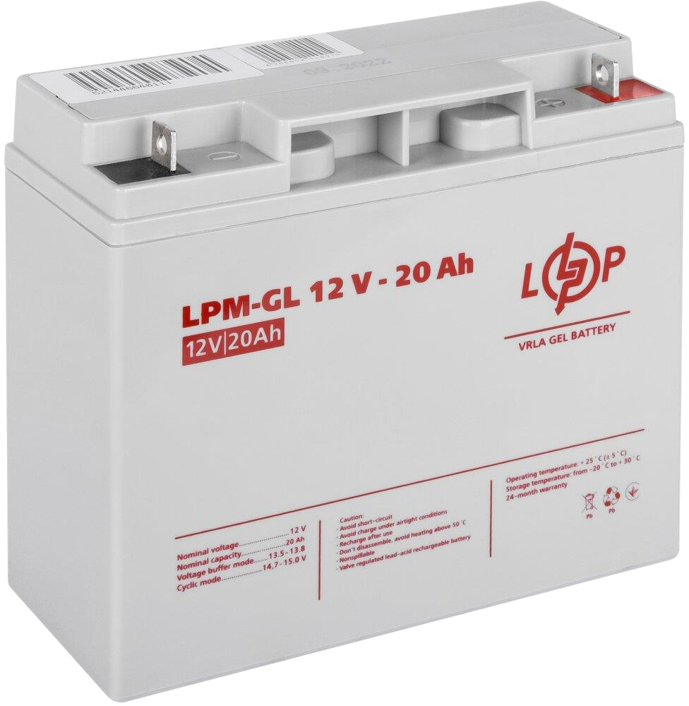 в продажу Комплект для резервного живлення LogicPower LPA-W-PSW-500VA + акумулятор LPM-GL 12V-20Ah (13598) - фото 3