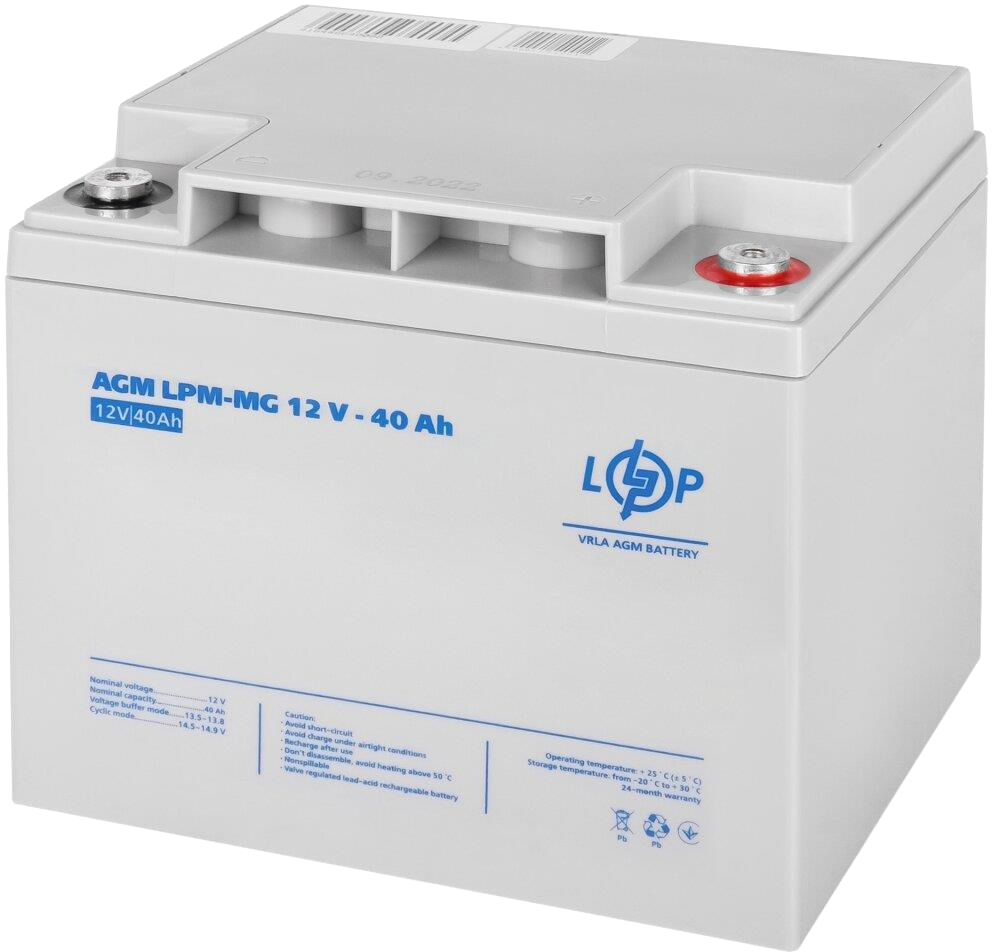 Комплект для резервного живлення LogicPower LPY-PSW-500VA + акумулятор AGM LPM-MG 12V-40Ah (14019) відгуки - зображення 5