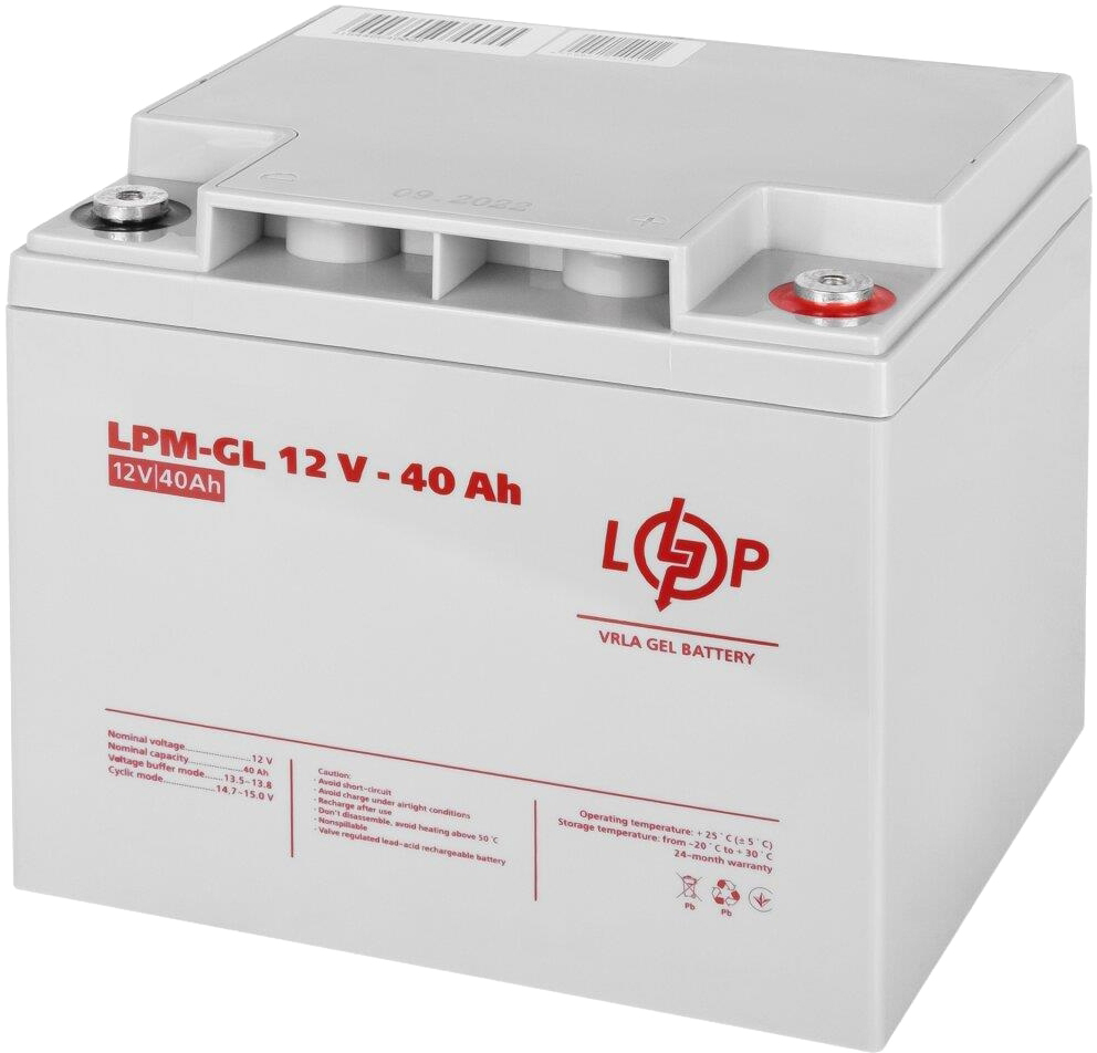 в продажу Комплект резервного живлення  LogicPower LPY-PSW-500VA + акумулятор LPM-GL 12V-40Ah (14022) - фото 3