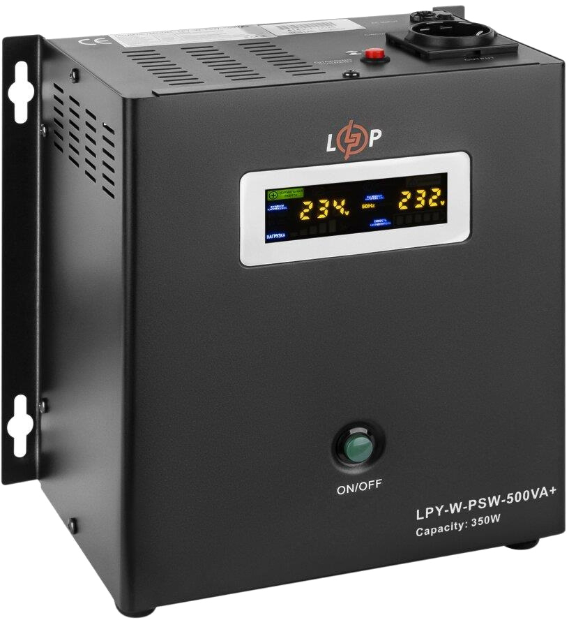 Комплект для резервного питания LogicPower LPY-W-PSW-500VA + аккумулятор AGM LPM 12V-100Ah (13596) цена 8069 грн - фотография 2