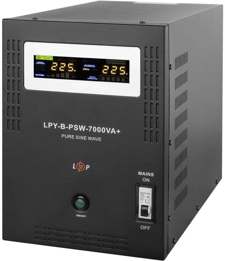 в продажу Комплект для резервного живлення LogicPower LPY-B-PSW-7000VA + акумулятор LP LiFePO4 48V-202Ah (12822) - фото 3