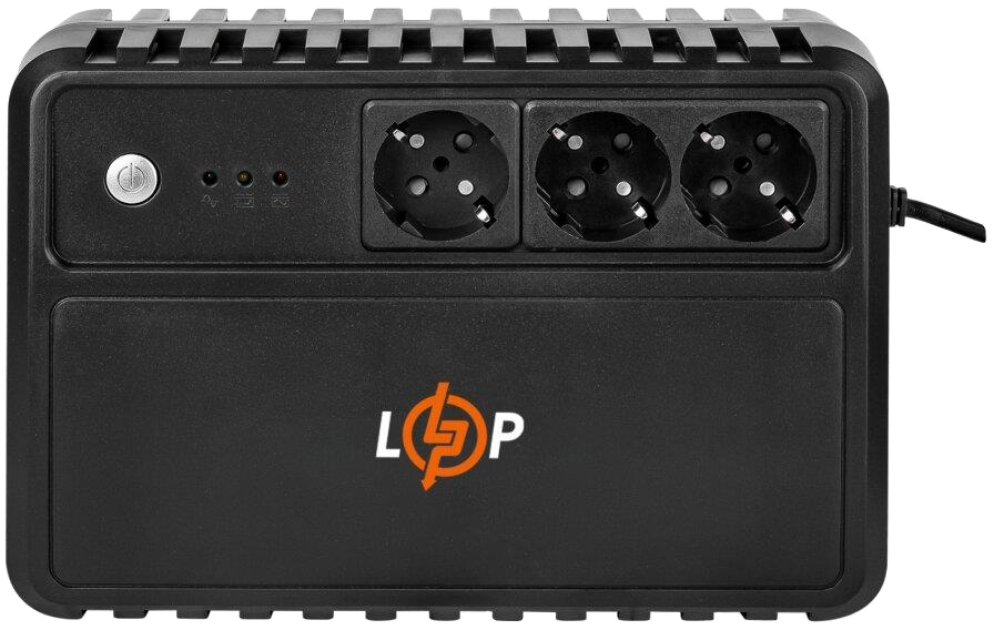 Купити джерело безперебійного живлення LogicPower UPS LP-U600VA-3PS (360Вт) (16158) в Житомирі