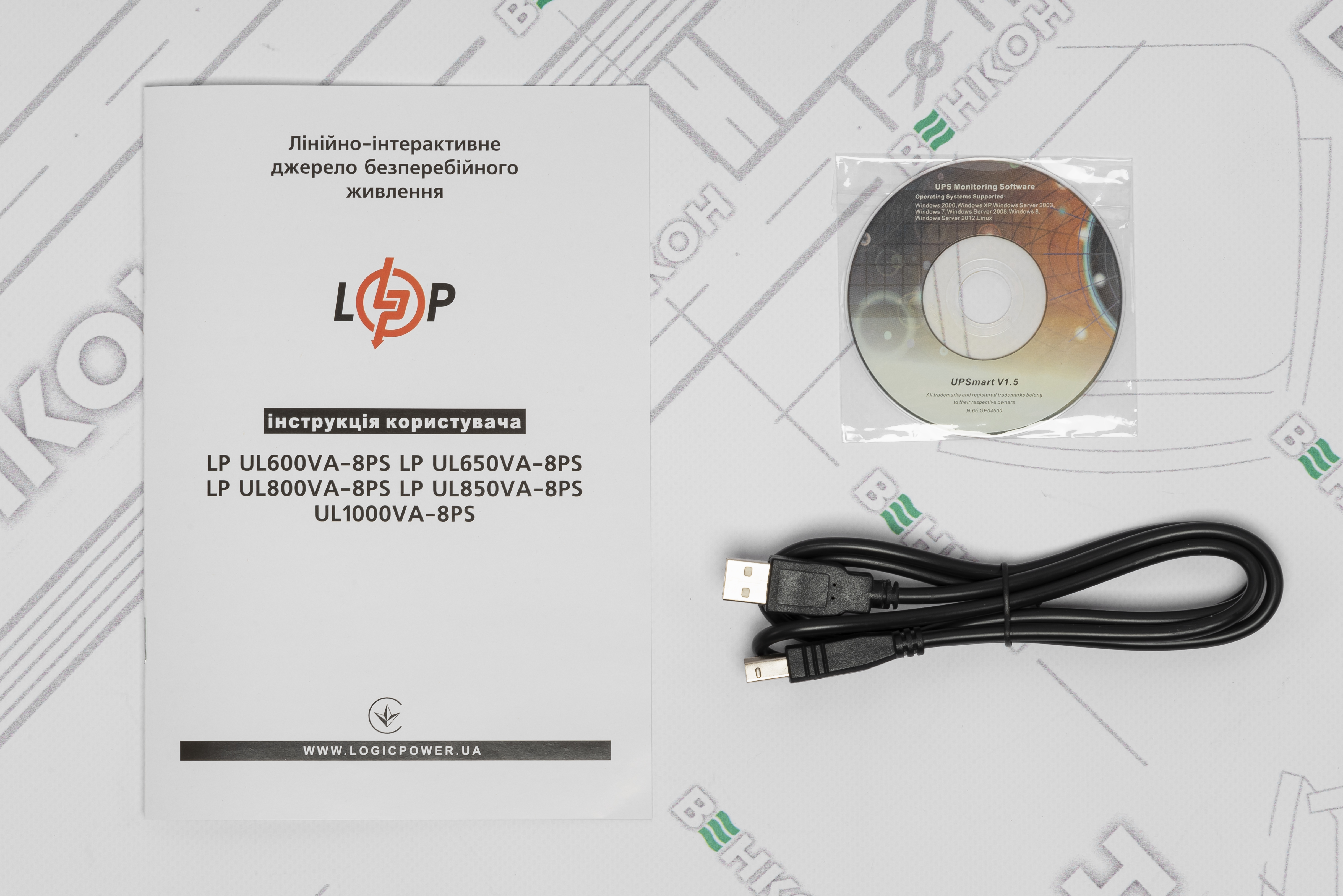 Источник бесперебойного питания LogicPower UPS LP-UL1000VA-8PS (600Вт) (16162) характеристики - фотография 7
