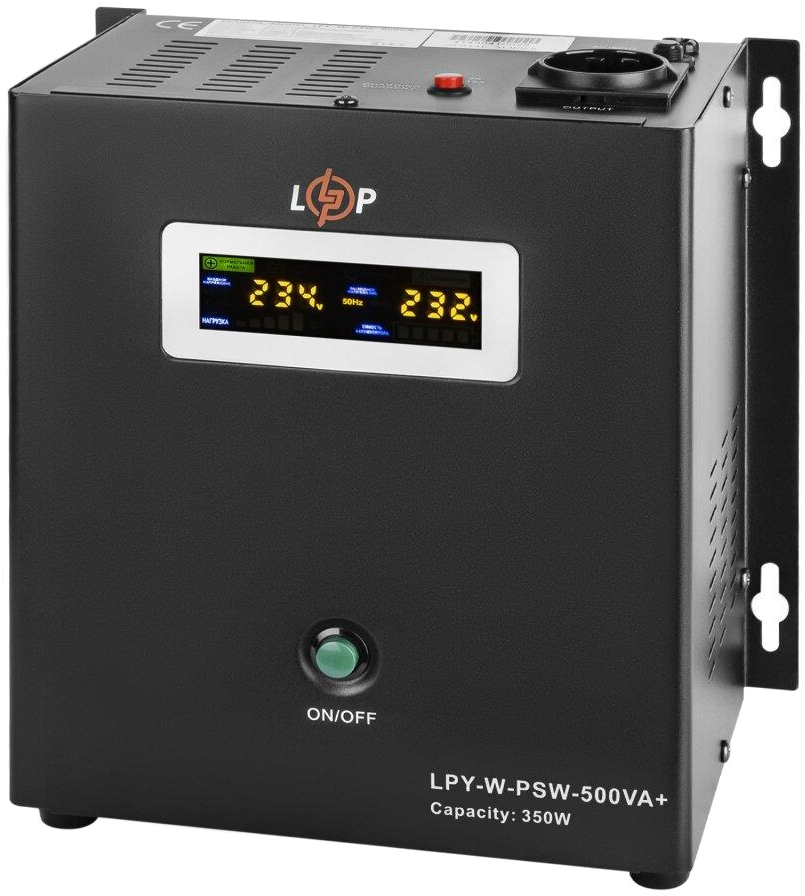 в продажу Джерело безперебійного живлення LogicPower UPS12V LPY-W-PSW-500VA+(350Вт) 5A/10A (4142) - фото 3
